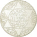 Moneta, Marocco, 'Abd al-Aziz, 1/2 Rial, 5 Dirhams, 1904, MB+, Argento, KM:21.3