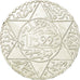 Monnaie, Maroc, 'Abd al-Aziz, 1/2 Rial, 5 Dirhams, 1904, TTB, Argent, KM:21.3