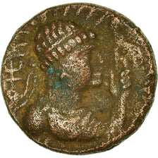 Moneta, India, Kushan Empire, Didrachm, 80-113, Uncertain Mint, BB, Bronzo
