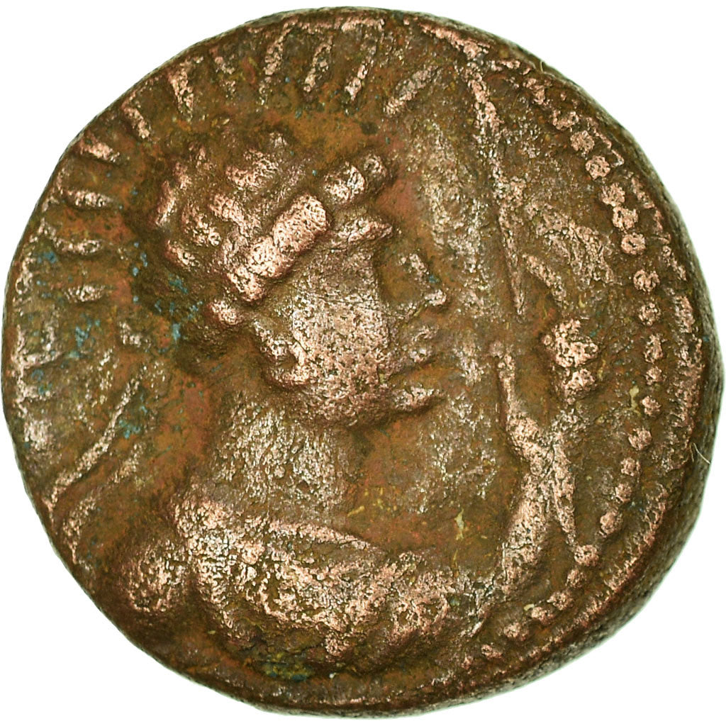 Moneta, India, Kushan Empire, Didrachm, 80-113, Uncertain Mint, BB, Bronzo
