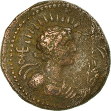 Coin, India, Kushan Empire, Didrachm, 80-113, Uncertain Mint, EF(40-45), Bronze