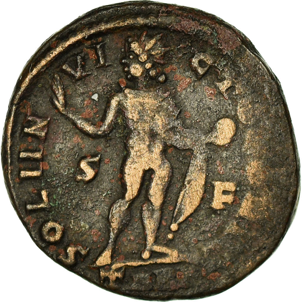 Moeda, Constantine I, Follis, 315-316, Arles, VF(20-25), Bronze, RIC:63