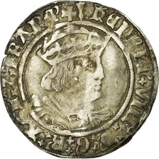 Monnaie, Grande-Bretagne, Henry VIII, Groat, 1526-1544, Londres, TTB, Argent