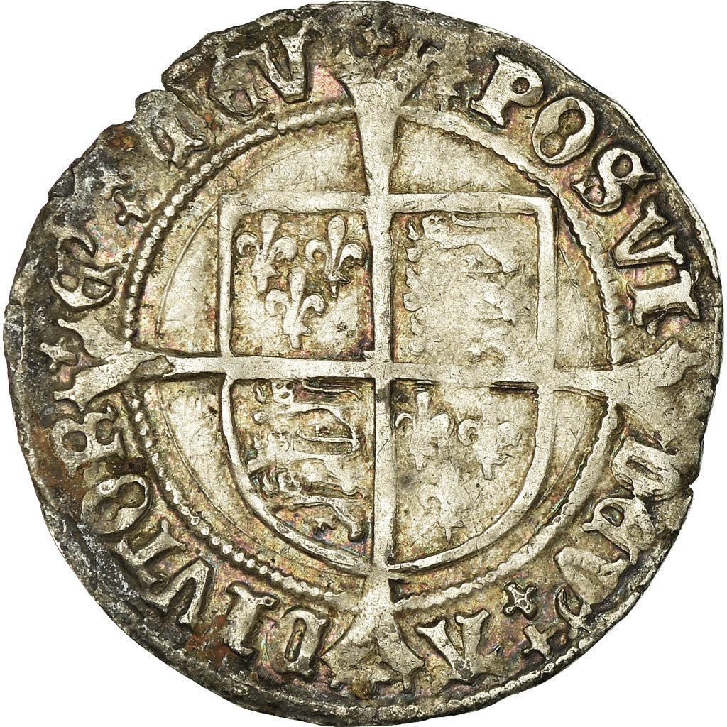 Monnaie, Grande-Bretagne, Henry VIII, Groat, 1526-1544, Londres, TTB, Argent