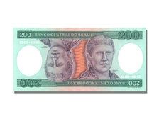 Brazil, 200 Cruzeiros, KM #199b, UNC(65-70), A