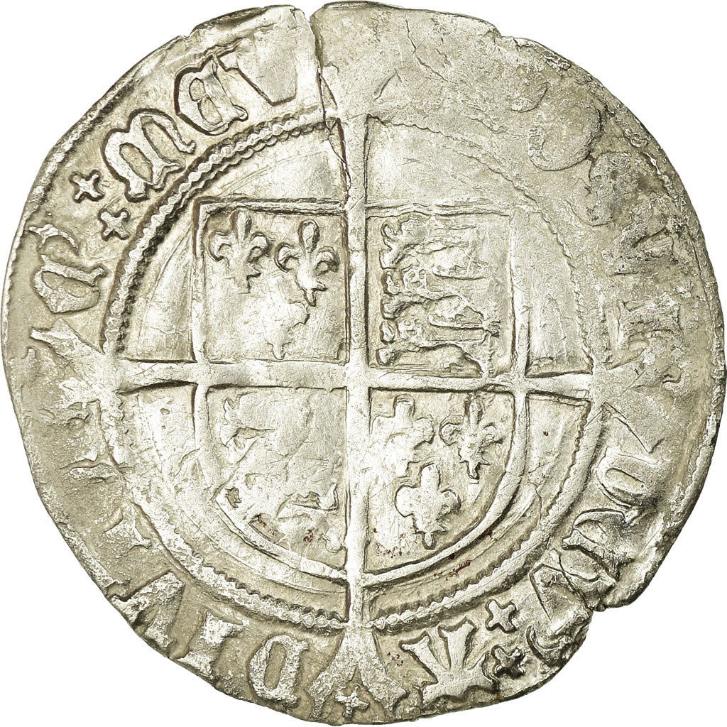 Monnaie, Grande-Bretagne, Henry VIII, Groat, 1526-1544, Londres, TTB, Argent