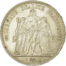 Coin, France, Hercule, 5 Francs, 1874, Paris, MS(63), Silver, KM:820.1