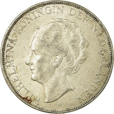 Moneta, Holandia, Wilhelmina I, 2-1/2 Gulden, 1929, AU(50-53), Srebro, KM:165