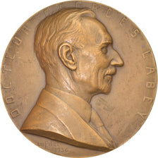 França, Medal, Docteur Georges Laney, Medicina, 1936, Pillet, AU(50-53), Bronze