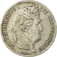 Monnaie, France, Louis-Philippe, 5 Francs, 1831, Perpignan, B+, Argent