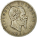 Moneta, Włochy, Vittorio Emanuele II, 5 Lire, 1861, Torino, Rzadkie, VF(20-25)