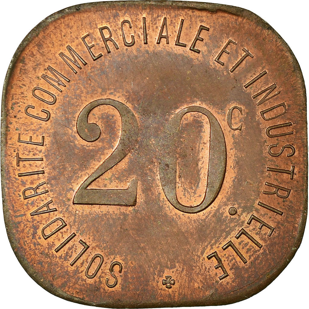 Moeda, França, Solidarité Commerciale et Industrielle, Neuilly-sur-Seine, 20