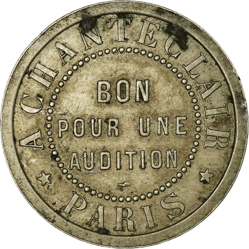 France, Token, Paris, A Chanteclair, Bon pour une Audition, AU(50-53)