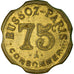 Francia, 75 Centimes, Token "à consommer", Bussoz Paris, SPL-, Ottone