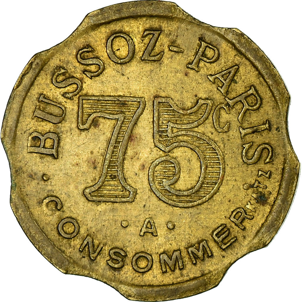 Francia, 75 Centimes, Token 