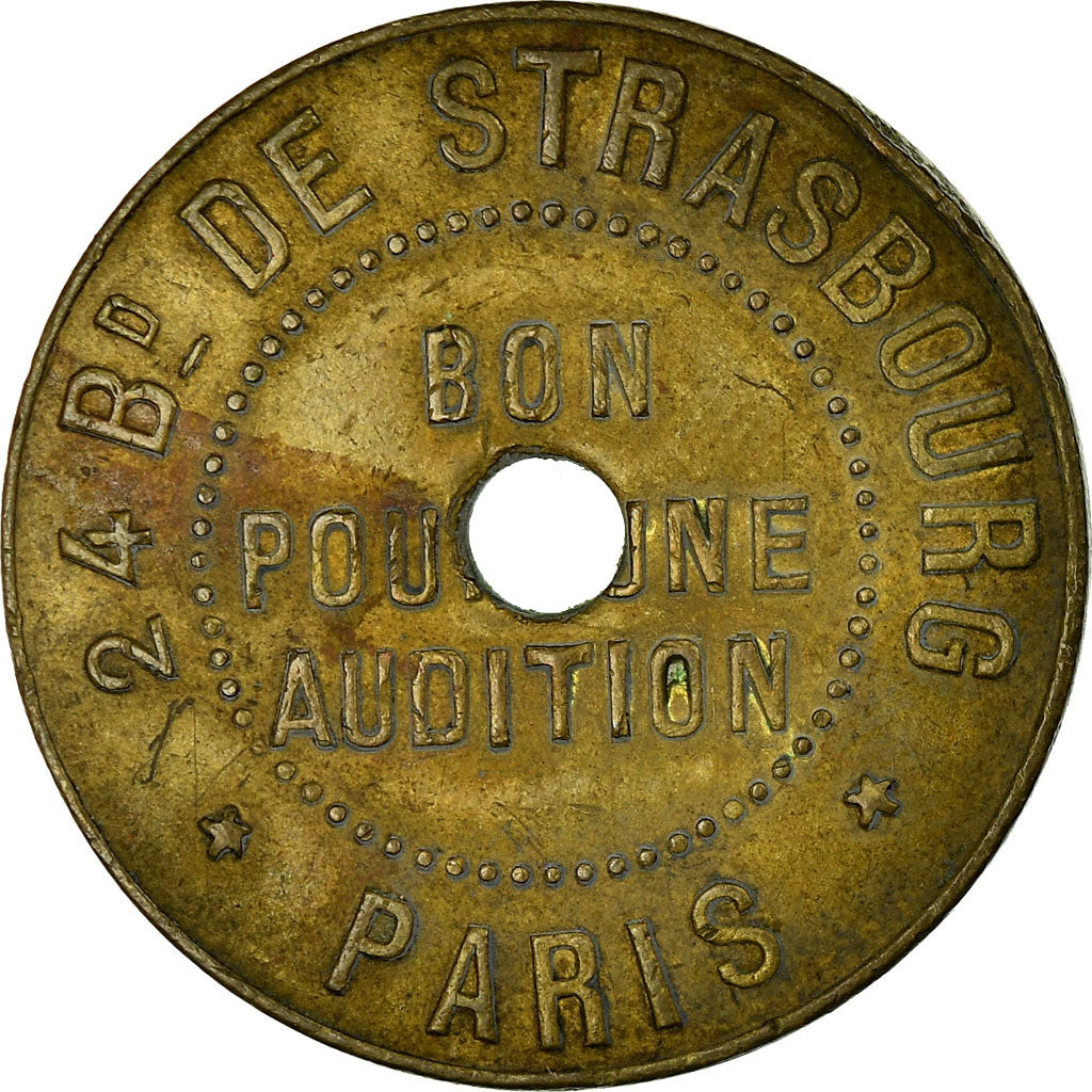 Francia, Token, Paris, Autophone Concert, Bon pour une Audition, MBC+, Latón