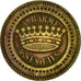 France, 20 Centimes, Token "à consommer", A. Barme & ses Fils, EF(40-45), Brass