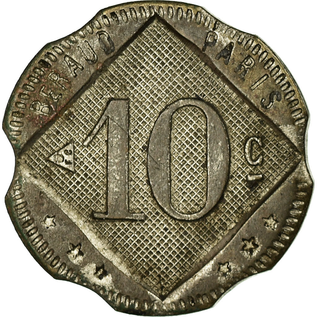 Francia, 10 Centimes, Token 