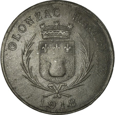 Moneta, Francia, Coopérative de Consommation, Olonzac, 10 Centimes, 1918, BB