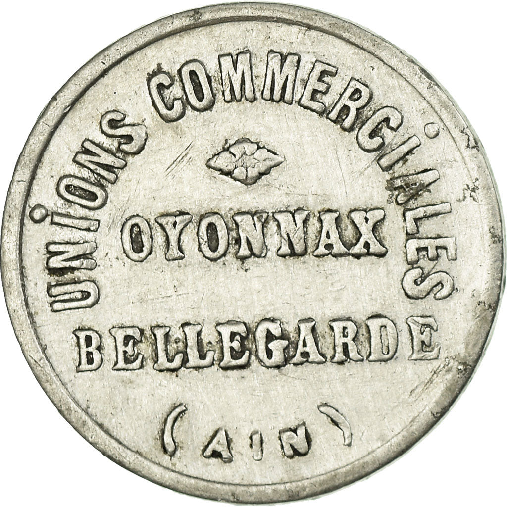 Coin, France, Unions Commerciales Oyonnax Bellegarde, Oyonnax, 5 Centimes