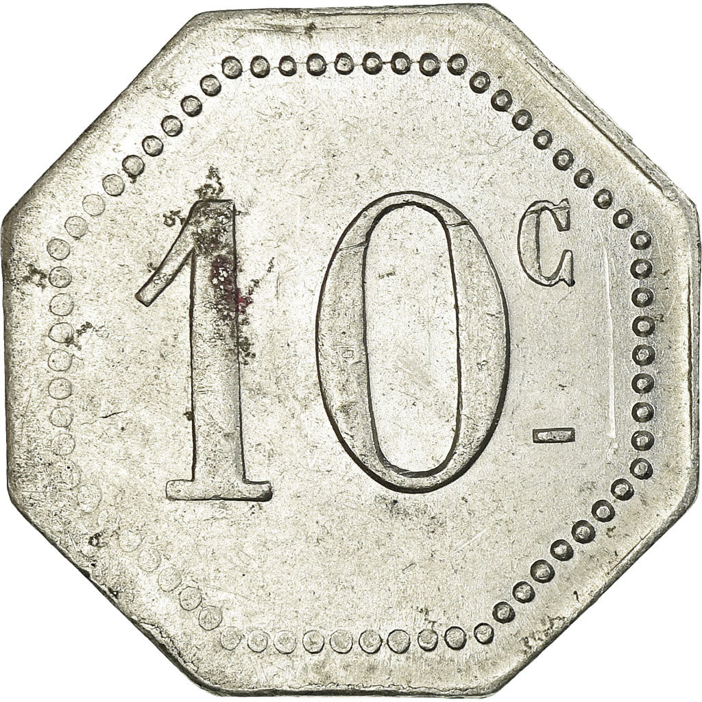 Monnaie, France, Unions Commerciales Oyonnax Bellegarde, Oyonnax, 10 Centimes