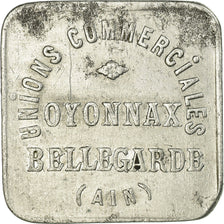 Moneta, Francia, Unions Commerciales Oyonnax Bellegarde, Oyonnax, 25 Centimes