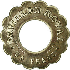 Moneta, Francia, Pavillon Royal, Paris, 1 Franc, BB, Nickel plated brass