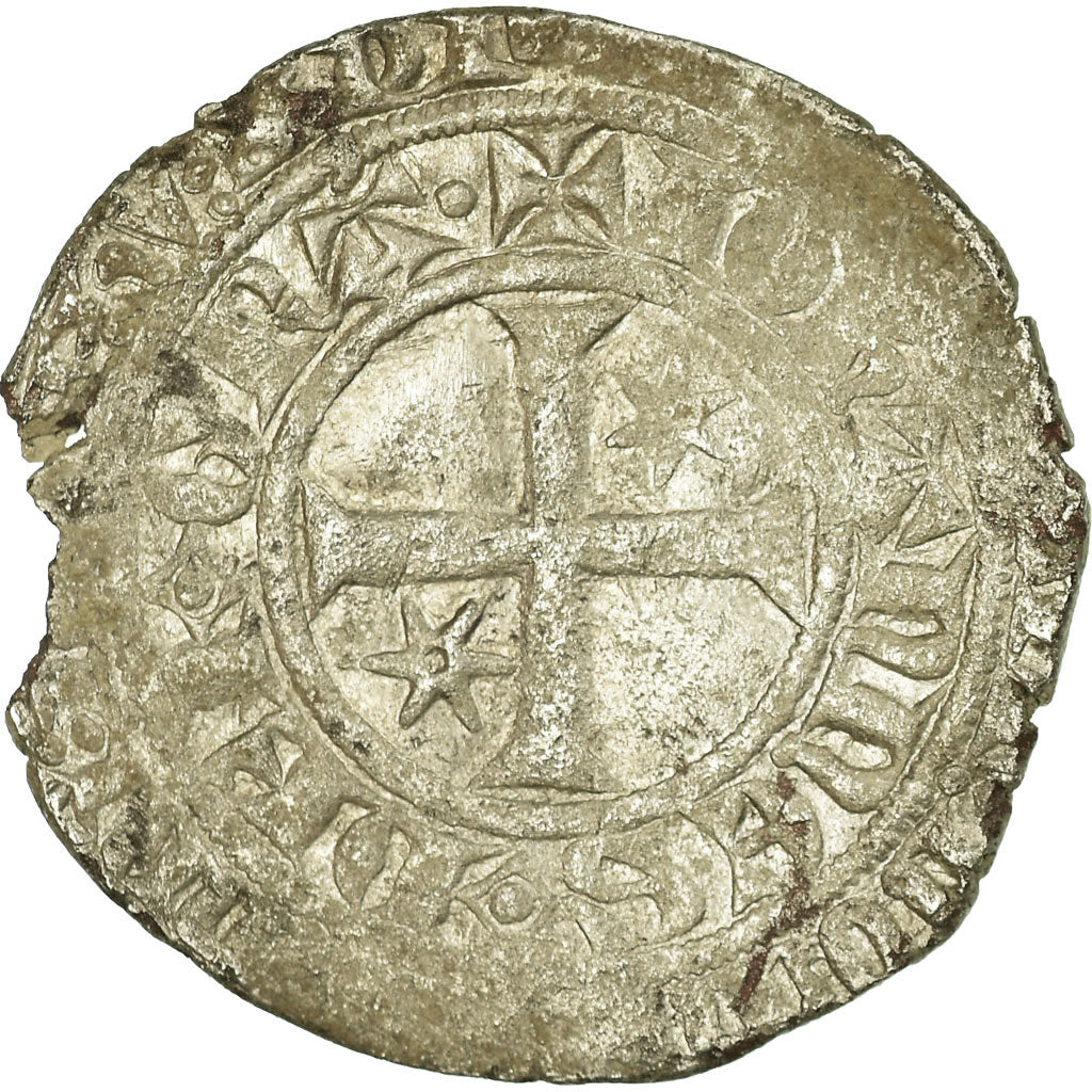 Moneta, Francia, Jean II le Bon, Gros à l’étoile, 1360, MB+, Biglione