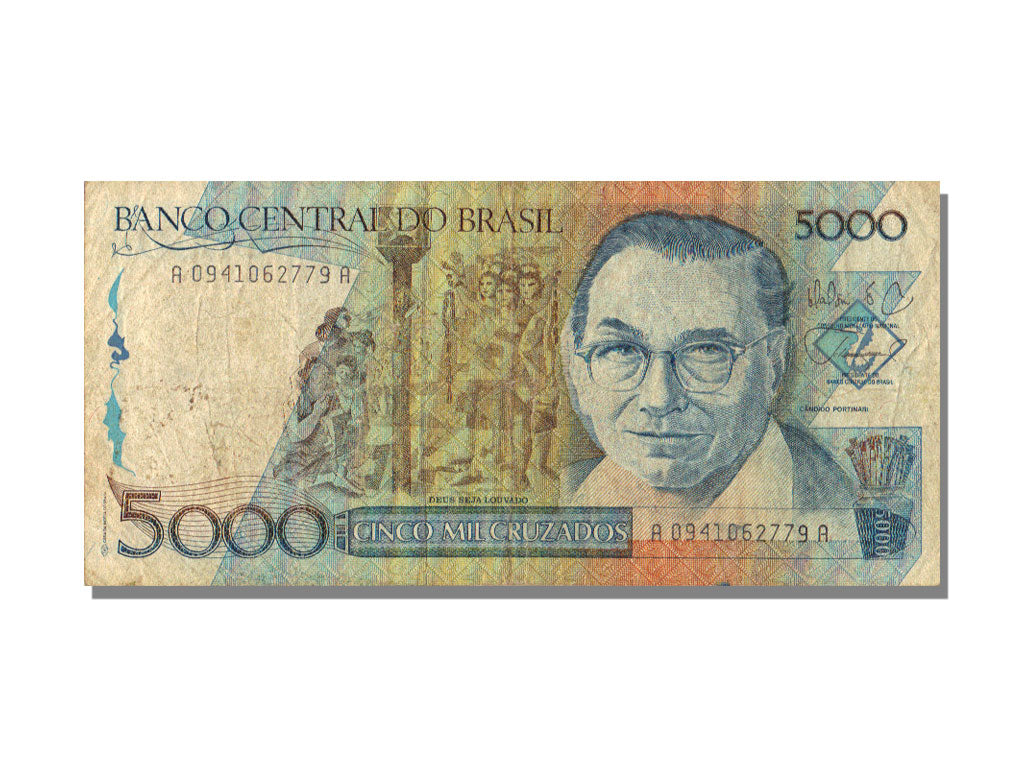 Brazil, 5000 Cruzados, EF(40-45), A