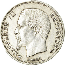 Coin, France, Napoleon III, 50 Centimes, 1860, Paris, AU(50-53), Silver