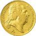 Coin, France, Louis XVIII, 20 Francs, 1824, Lille, EF(40-45), Gold, KM:712.9