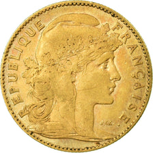 Coin, France, Marianne, 10 Francs, 1901, Paris, VF(30-35), Gold, KM:846