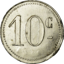 Moneta, Francja, Grand Café PONTIE, Albi, 10 Centimes, AU(50-53), Nickel plated