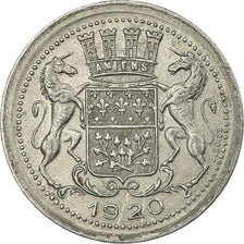 Coin, France, Chambre de Commerce, Amiens, 10 Centimes, 1920, AU(55-58)