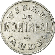 Monnaie, France, Ville de Montréal, Montréal, 10 Centimes, 1917, TTB