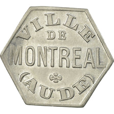 Moeda, França, Ville de Montréal, Montréal, 25 Centimes, 1919, AU(55-58)