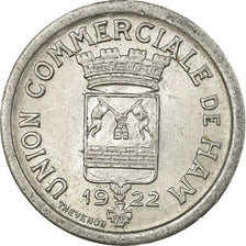 Moneta, Francia, Union Commerciale, Ham, 5 Centimes, 1922, SPL-, Alluminio