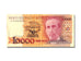 Brazil, 10 Cruzados Novos on 10,000 Cruzados, KM #218b, AU(55-58), A