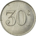 Moneta, Francja, Tréfileries et Laminoires, Le Havre, 30 Centimes, AU(55-58)