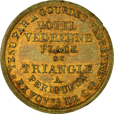 France, Jeton publicitaire, Périgueux, Hôtel Vedrenne, Place du Triangle, SUP