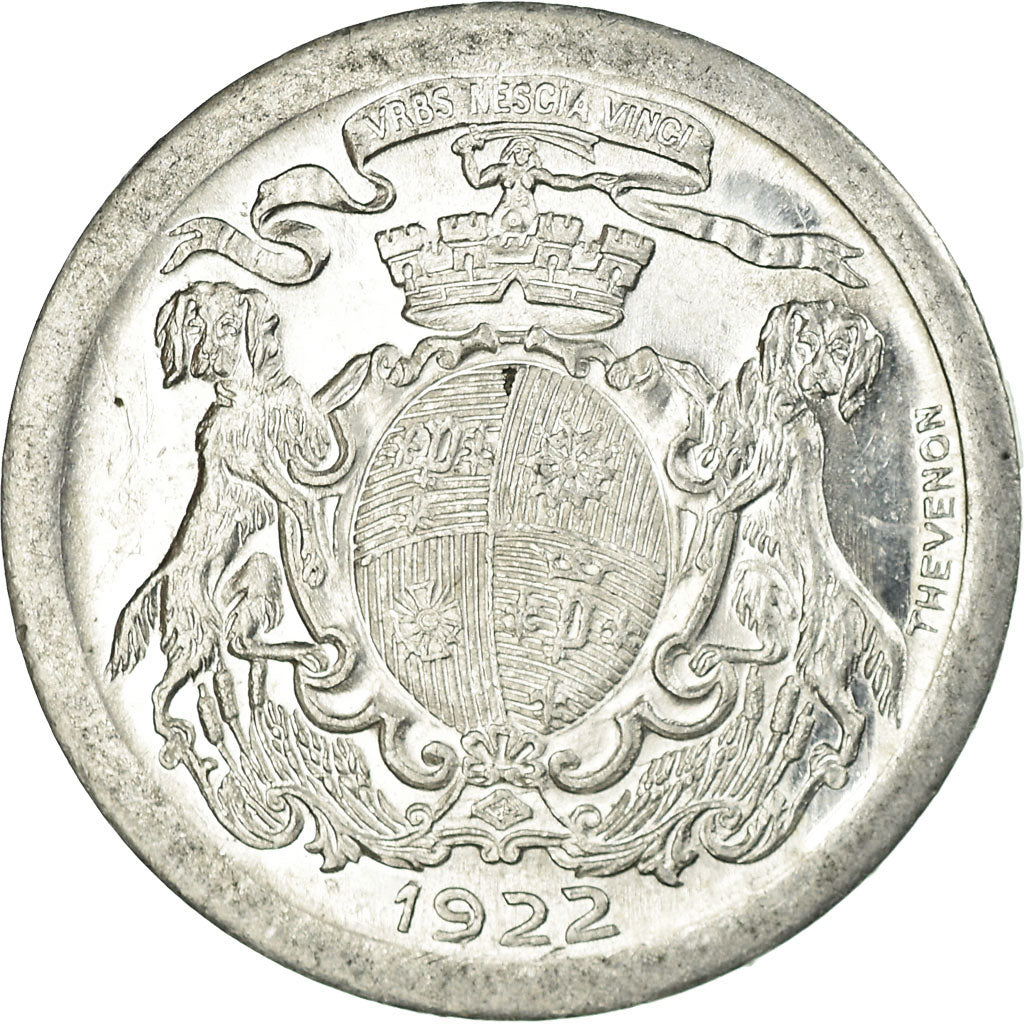 Coin, France, Union Commerciale et Industrielle, Péronne, 10 Centimes, 1922