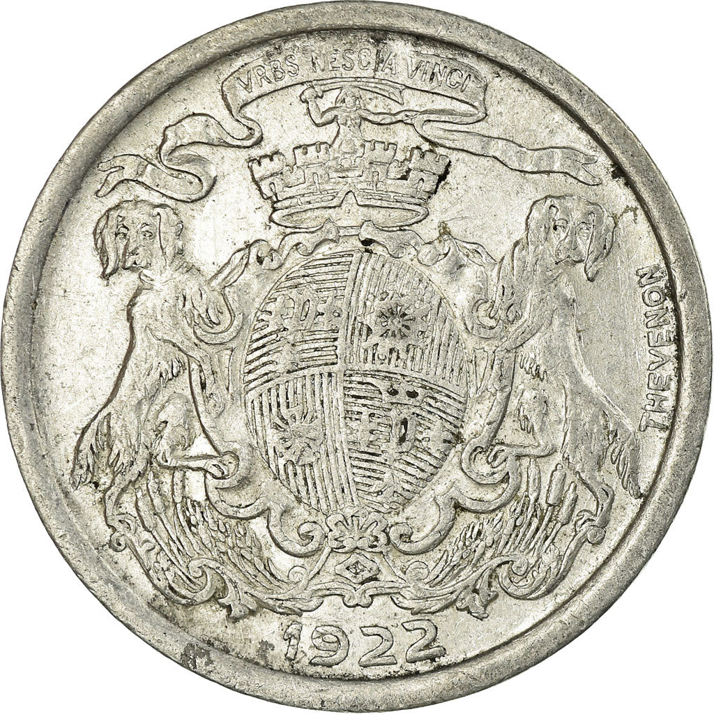 Coin, France, Union Commerciale et Industrielle, Péronne, 25 Centimes, 1922