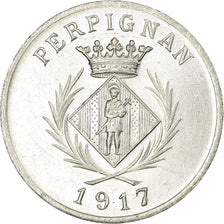 Coin, France, Chambre Syndicale des Commerçants, Perpignan, 5 Centimes, 1917