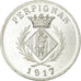 Coin, France, Chambre Syndicale des Commerçants, Perpignan, 5 Centimes, 1917