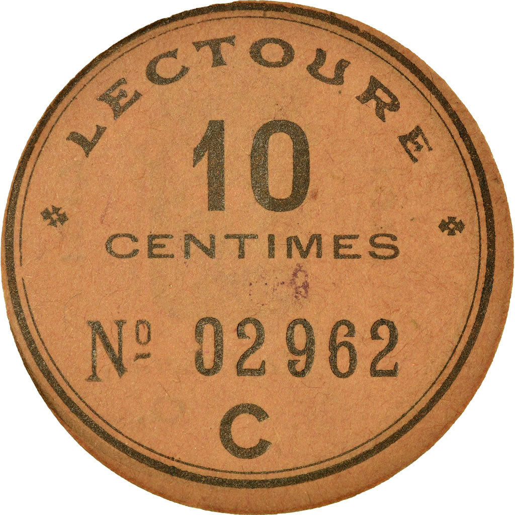 Munten, Frankrijk, Lectoure, 10 Centimes, 1917, PR, Cardboard
