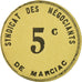 Coin, France, Syndicat des Négociants, Marciac, 5 Centimes, AU(55-58)