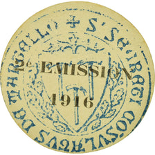 Coin, France, Union des Commerçants, Martel, 25 Centimes, 1916, AU(55-58)