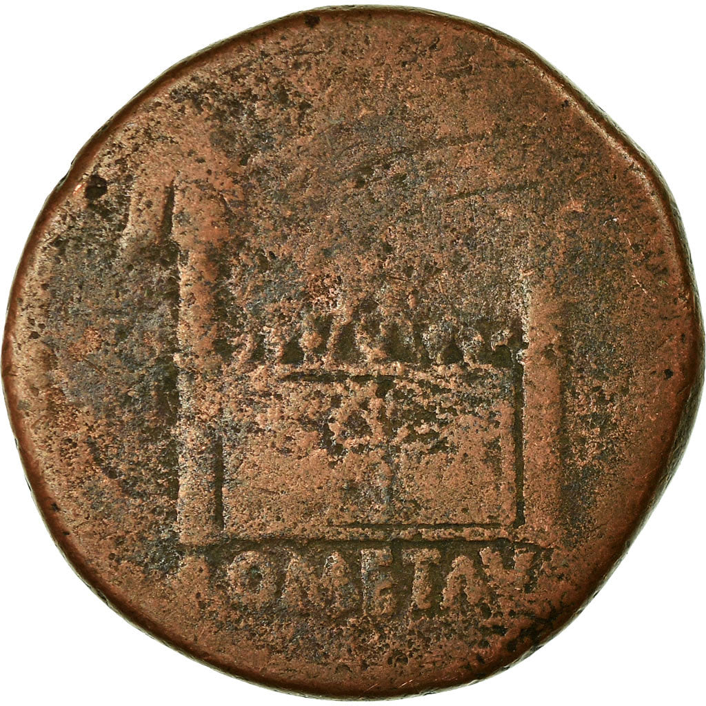 Coin, Tiberius, As, 12-14 AD, Lyon - Lugdunum, VF(20-25), Bronze, RIC:245