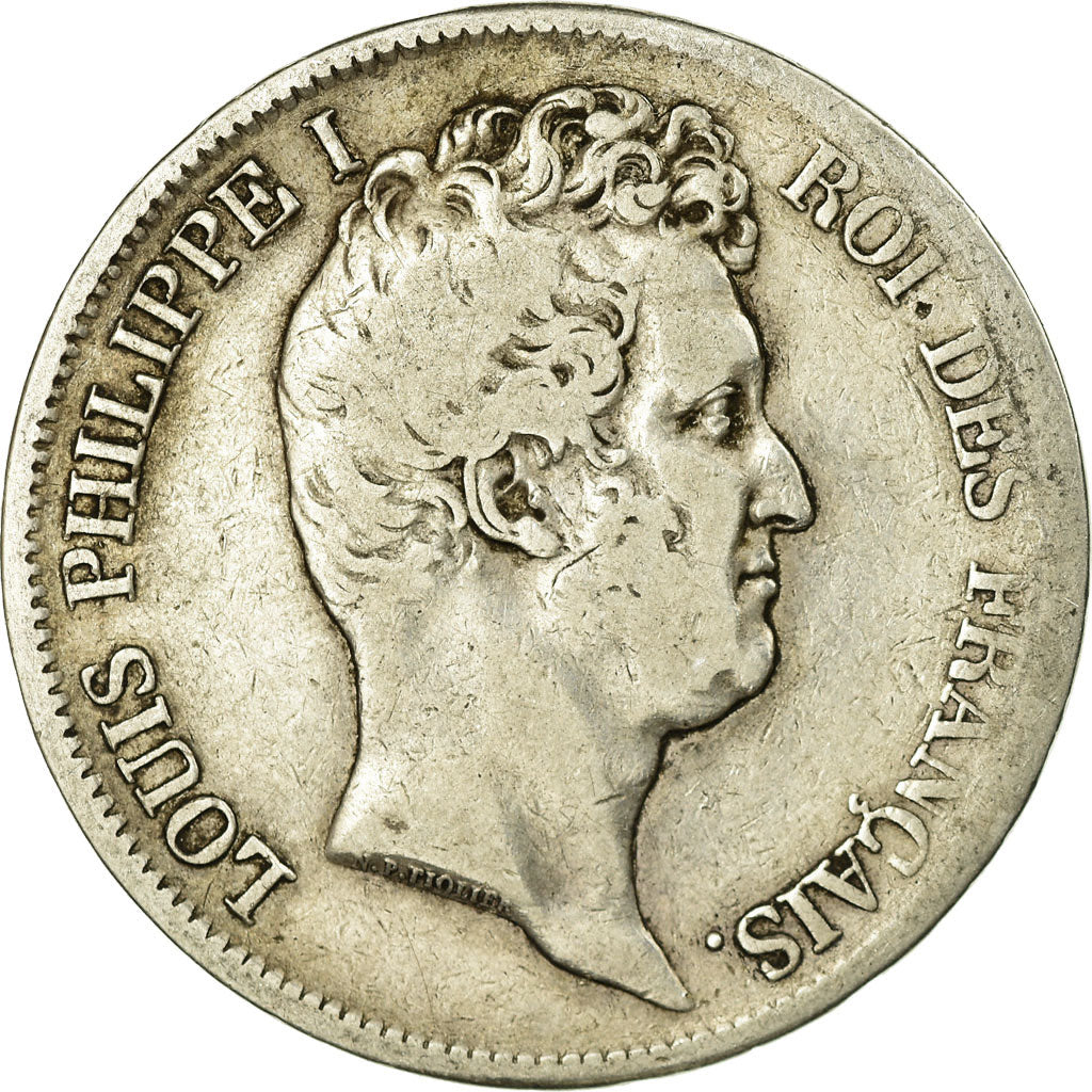 Coin, France, Louis-Philippe, 5 Francs, 1831, Marseille, VF(30-35), Silver