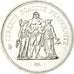 Munten, Frankrijk, Hercule, 50 Francs, 1980, Paris, FDC, Zilver, KM:941.1